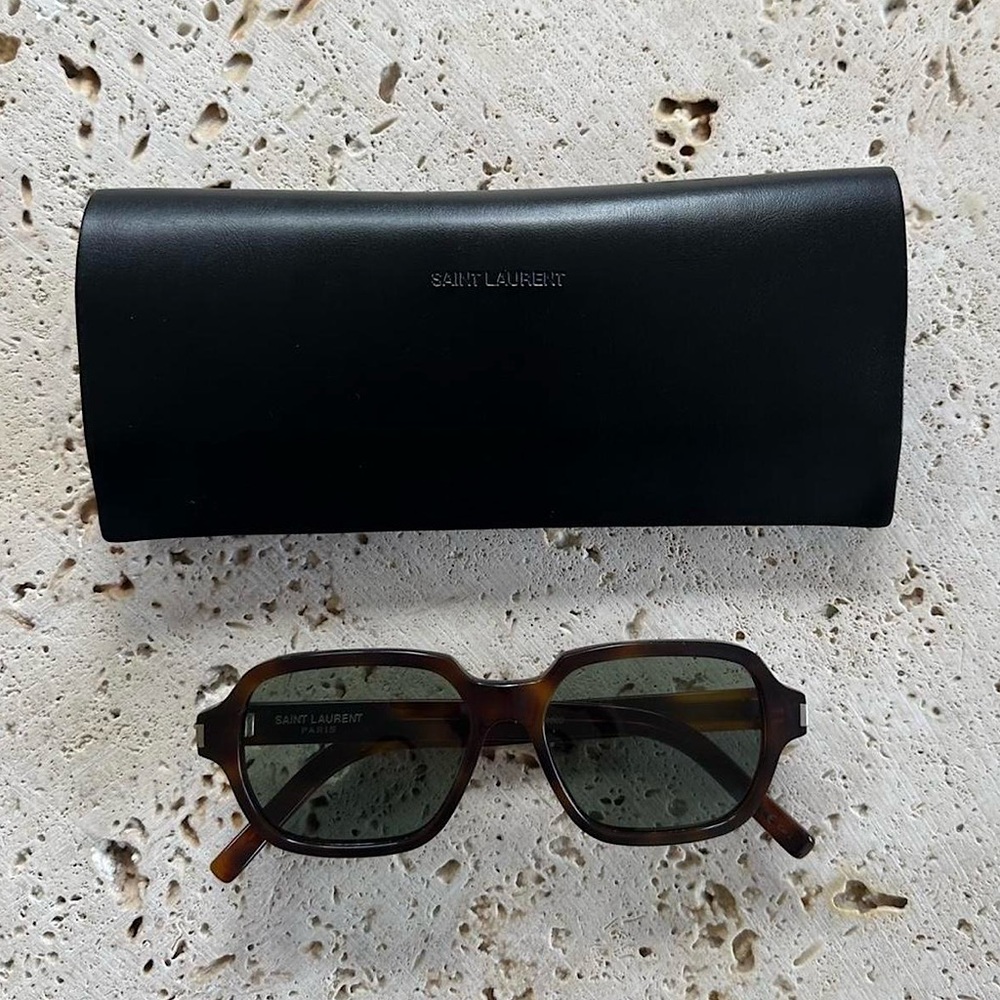 Saint Laurent Brown Sunglasses